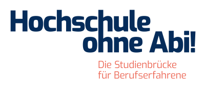 Logo des Projekts "Hochschule ohne Abi. Die Studienbrücke für Berufserfahrene"